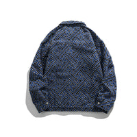 Japanese Campus Personality Decorative Line Jacket Men