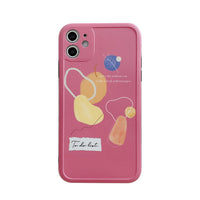Geometric line cell phone case