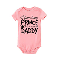 Baby's short sleeve crawling suit