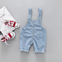 Children's denim overalls