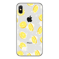 Compatible with Apple , Cartoon donut flower transparent phone case