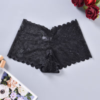 Mid-waist Lace Hollow-out Breathable Women's Underwear