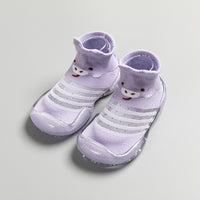 Non-slip knitted toddler shoes