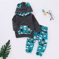 Cute cat print set