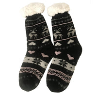 Love striped knit socks