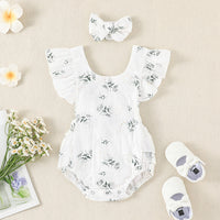 Infant Toddler New Sleeveless Triangle Rompers Baby Cute Strap Jumpsuit