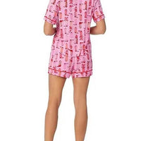 Fashion Striped Casual Two-piece Suit Pajamas For Women
