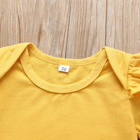 Children's cotton retro print crawling clothes