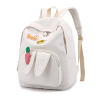 Literary nylon backpack