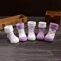 Newborn cotton children's socks terry socks