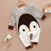 Baby Romper Long Sleeve Cartoon Printing Spring Autumn