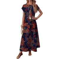 Women's Fashionable Casual Dress With Digital Print