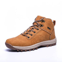 Men's high top plus cashmere shoes
