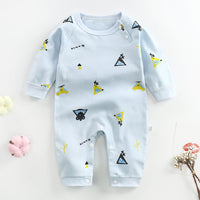 Baby Romper Long Sleeve Cartoon Printing Spring Autumn