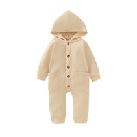 Children's hooded romper