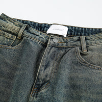 Retro Trendy Loose Shorts Japanese Patch