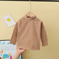 High collar boy thermal underwear