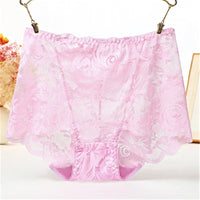 Hollow rose briefs