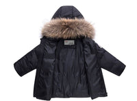 Children's sling down jacket