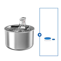 All Stainless Steel Cat Automatic Over-circulating Water Dispenser