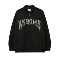 National Fashion European And American Rose Flower Baseball Uniform Jacket