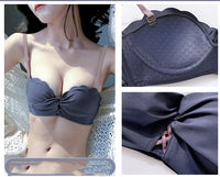 Passionate lingerie small chest gathered without steel ring