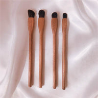 Walnut fiber hair makeup brush
