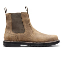 Vegetable Tanned Handmade Frosted High-top Men's Boots