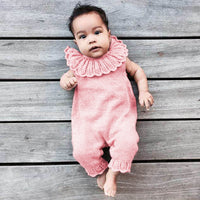 Baby Sleeveless Ruffle Romper