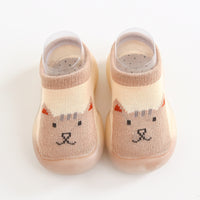 Baby Toddler Socks Girls Toddler Shoes Boys Shoes Non-slip Thickening Shoes Sock Floor Shoes Foot Socks Animal Style