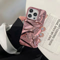 Electroplating Three-dimensional Pleated Phone Case
