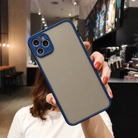 Skin-friendly Matte Simple Mobile Phone Case