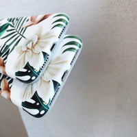 Leaf silicone phone case