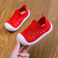Flying woven hole shoes toddler shoes