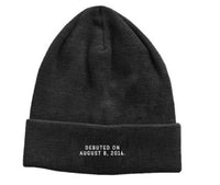 Embroidered knitted hat
