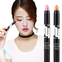 Pearlescent lying silkworm pen