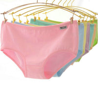 Women's underwear cotton mid-waist plus size cotton