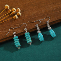 Turquoise Earrings Pendant Bohemian Womens Earrings