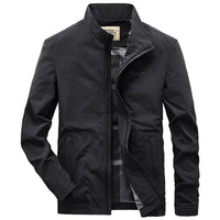 Loose Casual Stand Collar Jacket Men's Top