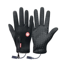 Fleece-lined Touchscreen Cycling Gloves