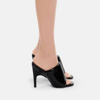 High Heel Open Toe Half Slippers Stiletto Sexy Outdoor Sandals