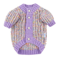 Dog Clothes Sweater Soft Glutinous Bean Cardigan