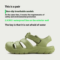 Children's Summer Solid Color Eva Sandals