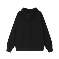 Simple High Street Fashion Brand Design Pullover Loose Hoodie