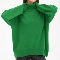 FallWinter Loose Knit Versatile Classic New-Style Womens Sweater