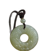 Hetian Jade Double-Sided Pi Xiu Safety-Button Pendant