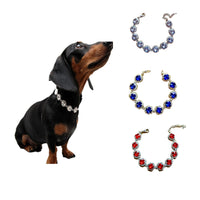Rhinestone Rhinestone Dog Necklace Jewelry