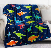 Flannel Glow-in-the-dark Blanket Soft Cozy And Warm For Naps