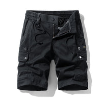 Casual Pants Men's Summer Thin Men's Overalls Men's Cotton Multi-pocket Trousers Teen Trend Wear-resistant Straight-leg Pants