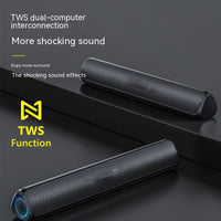 Home TV Speaker Subwoofer Dual Speakers Support Playing Bluetooth Audio